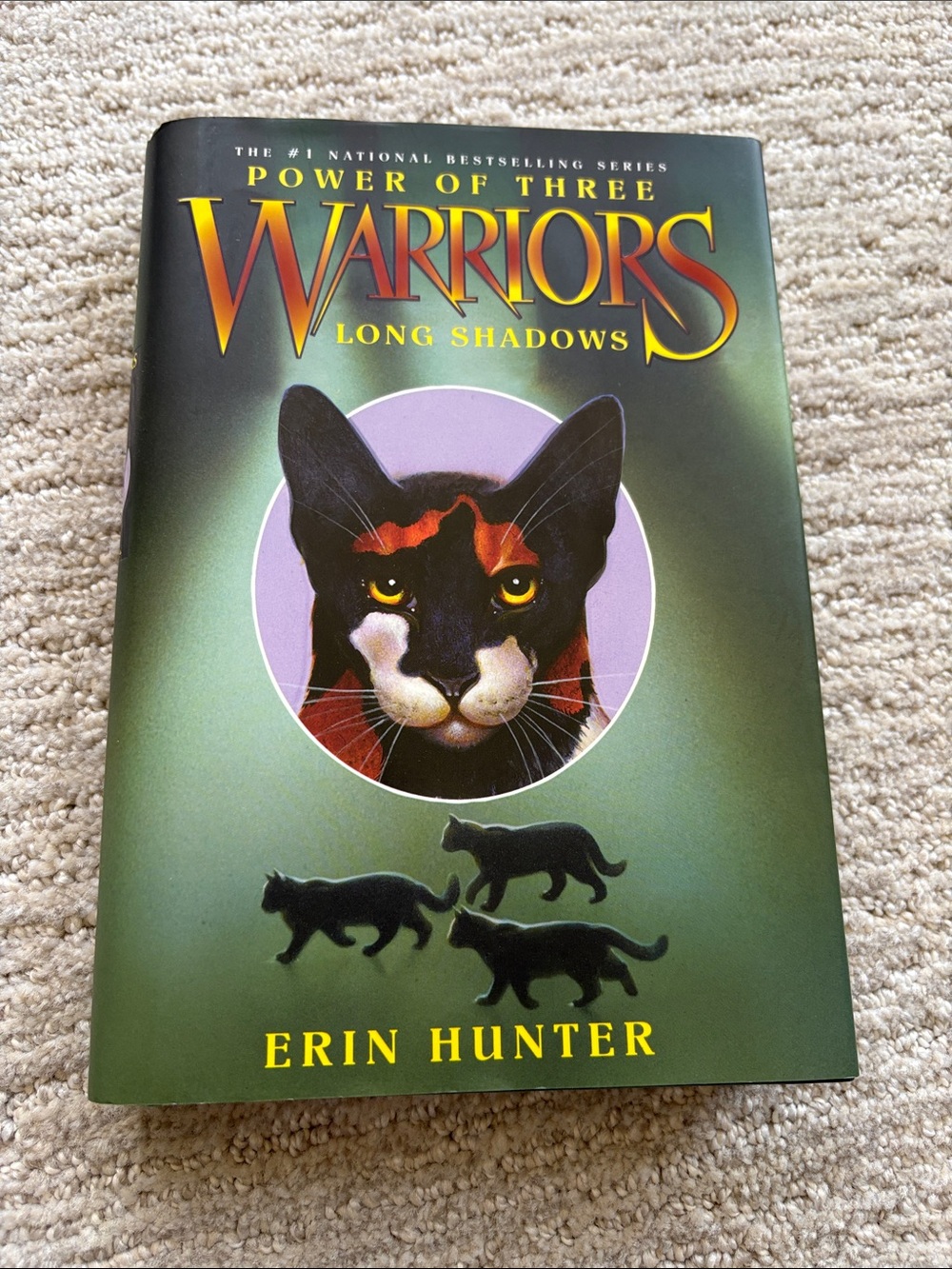 Power of Three Warriors: Long Shadows Hardcover Book by Erin Hunter